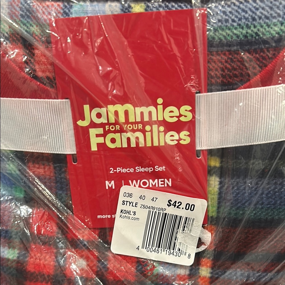 Kohl's Red and Blue Pajama Sets